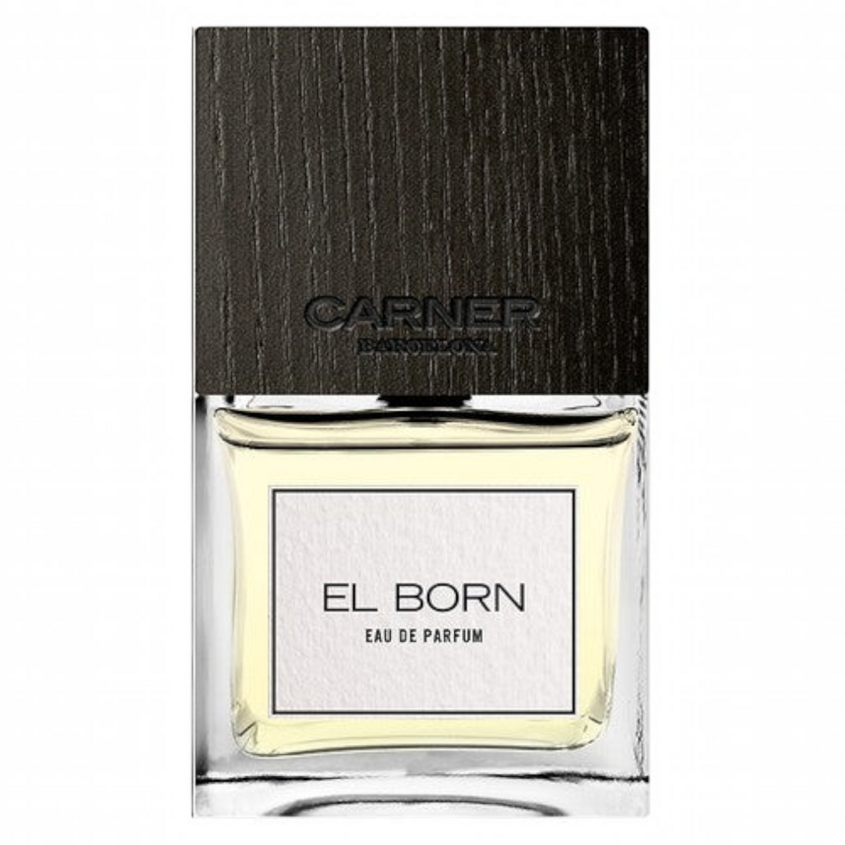 Profumeria Muliere presenta Carner El Born Eau de Parfum 50ml, fragranza unisex ambrata con tappo in legno scuro