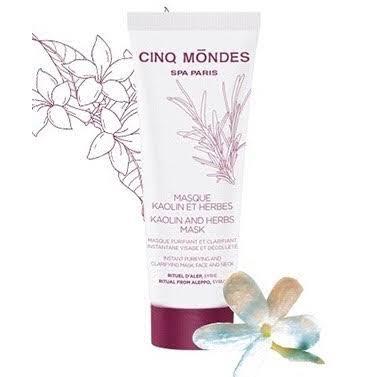 CINQ MONDES MASQUE KAOLIN
