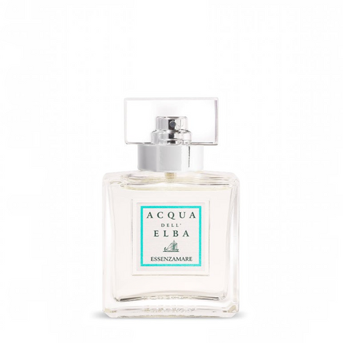 Profumeria Muliere Acqua dell'Elba Essenzamare Eau de Parfum 50 ml in flacone di vetro trasparente con tappo quadrato
