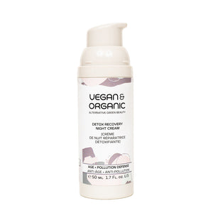 VEGAN&ORGANIC DETOX RECOVERY NIGHT CREAM 50 ML