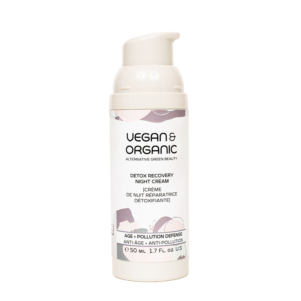 VEGAN&ORGANIC DETOX RECOVERY NIGHT CREAM 50 ML