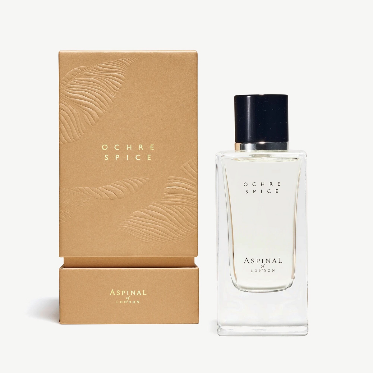 Profumeria Muliere presenta Aspinal of London Ochre Spice, Eau de Parfum da 100 ml con confezione color ocra