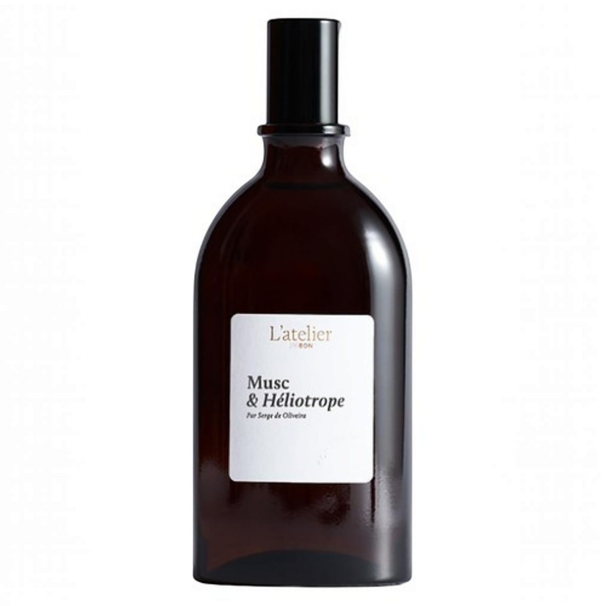 Profumeria Muliere L'Atelier 100Bon Musc & Heliotrope Eau de Parfum 50ml in flacone di vetro scuro