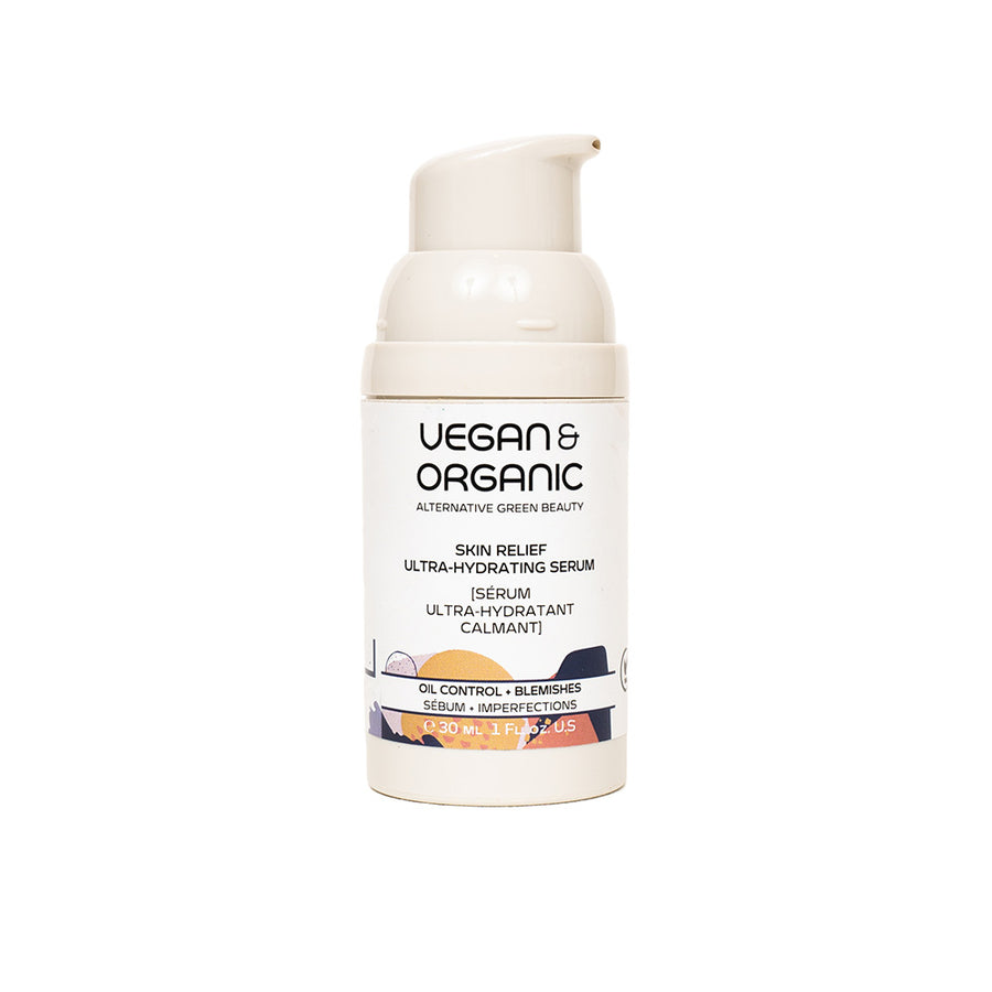VEGAN&ORGANIC SKIN RELIEF ULTRA-HYDRATING SERUM 30 ML
